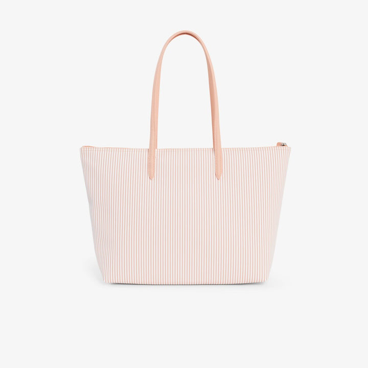 Grand sac cabas L.12.12 Concept rayé