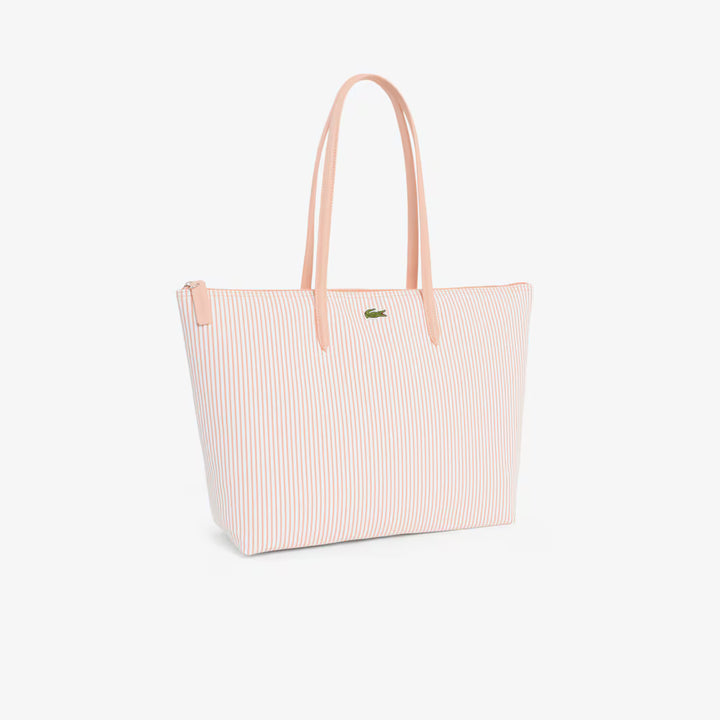 Grand sac cabas L.12.12 Concept rayé
