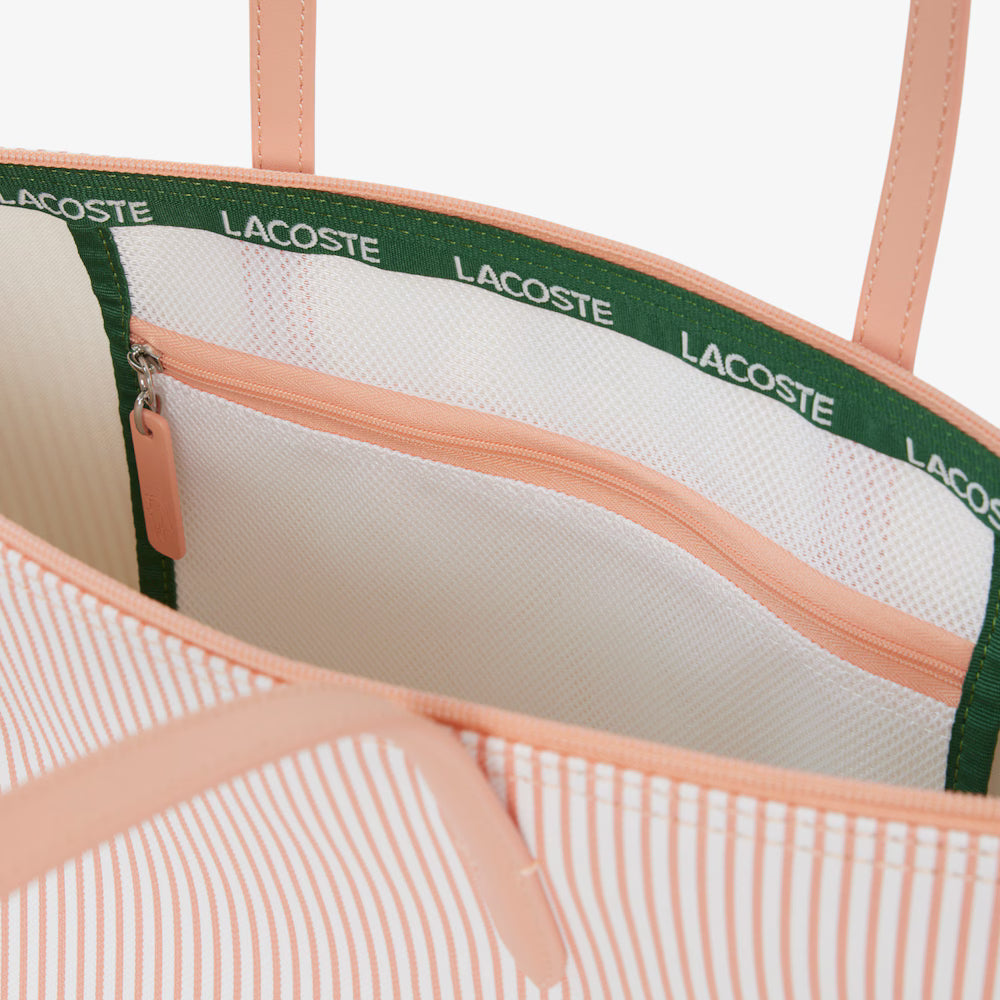Grand sac cabas L.12.12 Concept rayé