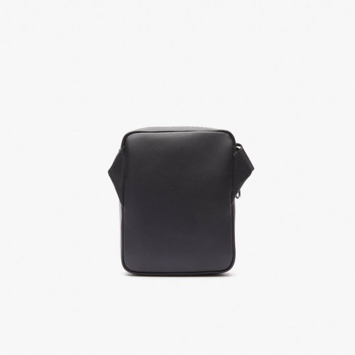 Sacoche homme Lacoste avec poche plate et marquage contrasté