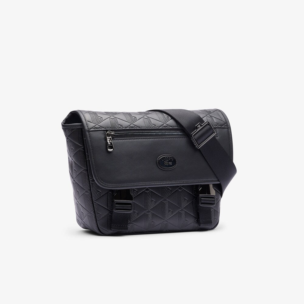 Petit sac messenger monogramme