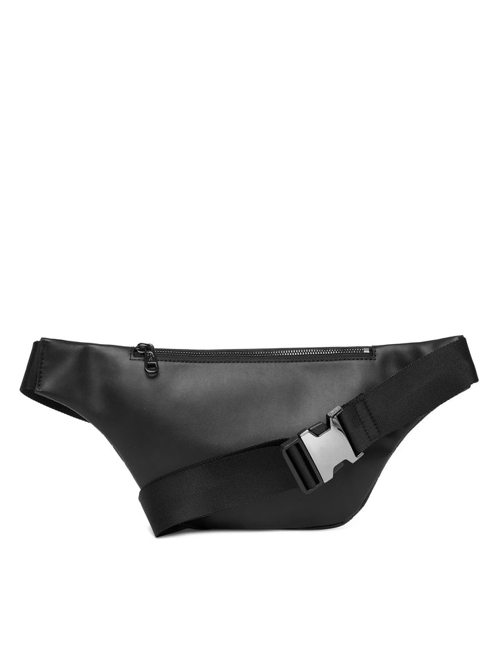 Sac banane monogramme en cuir embossé