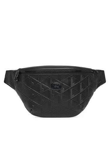 Sac banane monogramme en cuir embossé