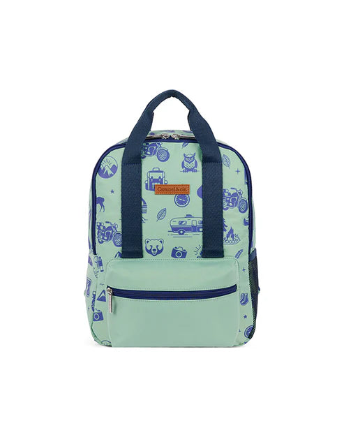 Petit sac à dos Blue Wild Trip Caramel &amp; Cie