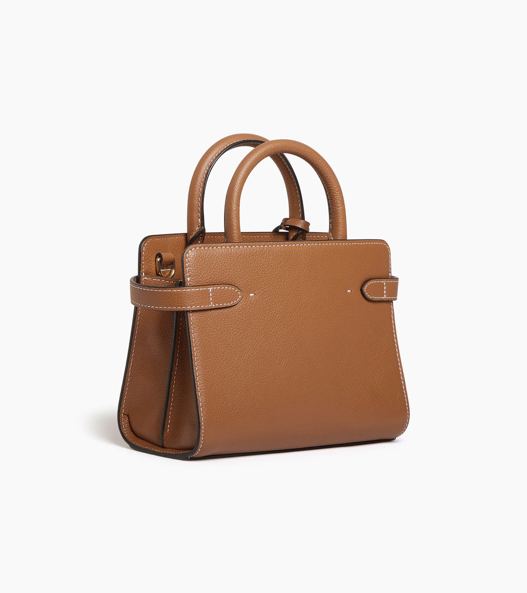 Petit sac en main Emilie en cuir grainé