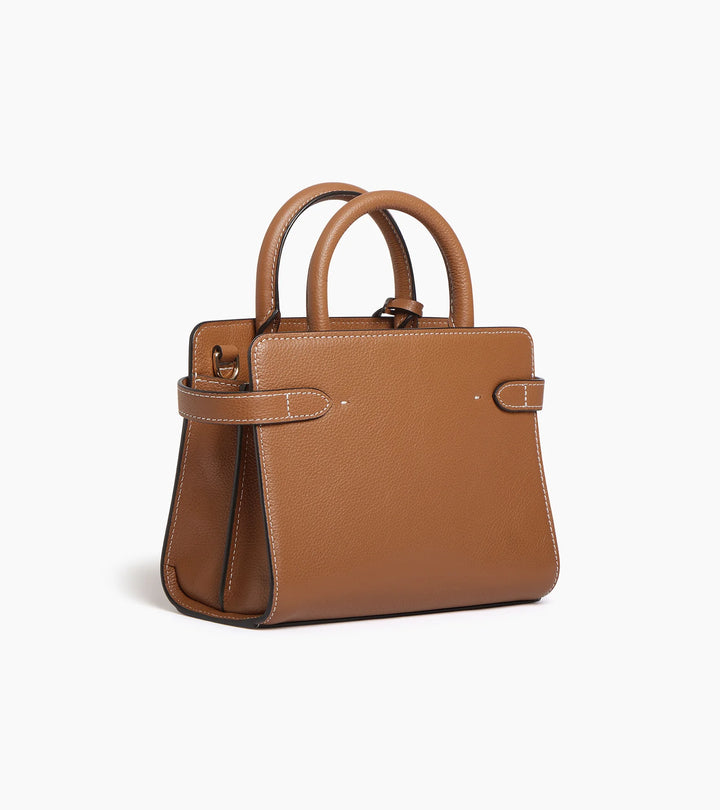 Petit sac en main Emilie en cuir grainé