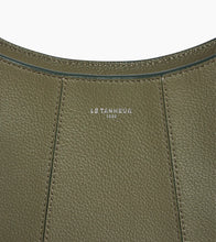 Charger l&#39;image dans la galerie, Petit sac demi-lune Juliette en cuir grainé