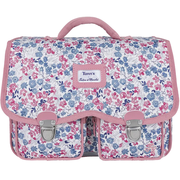 Cartable 33 cm - Fleurs Tann&