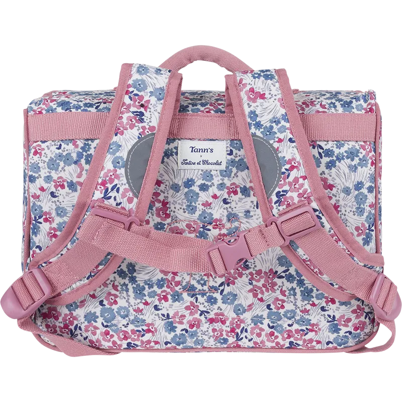 Cartable 33 cm - Fleurs Tann&