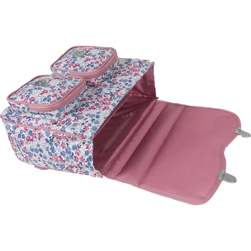 Cartable 33 cm - Fleurs Tann&
