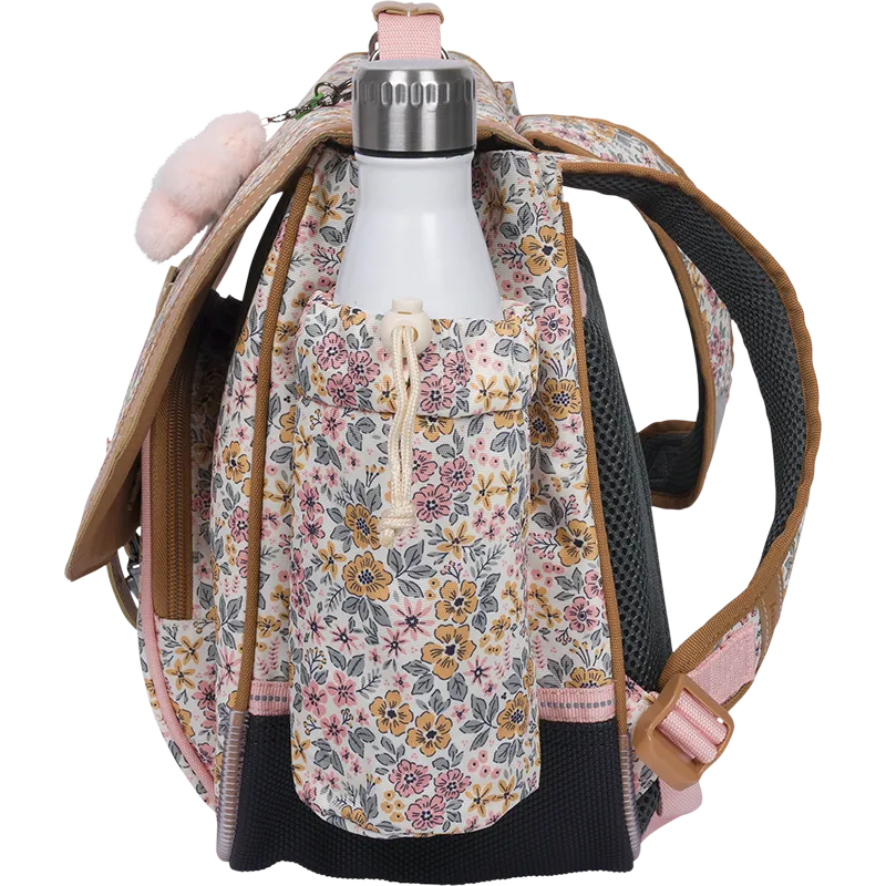 Cartable Héloïse multicolore 38cm poche gourde