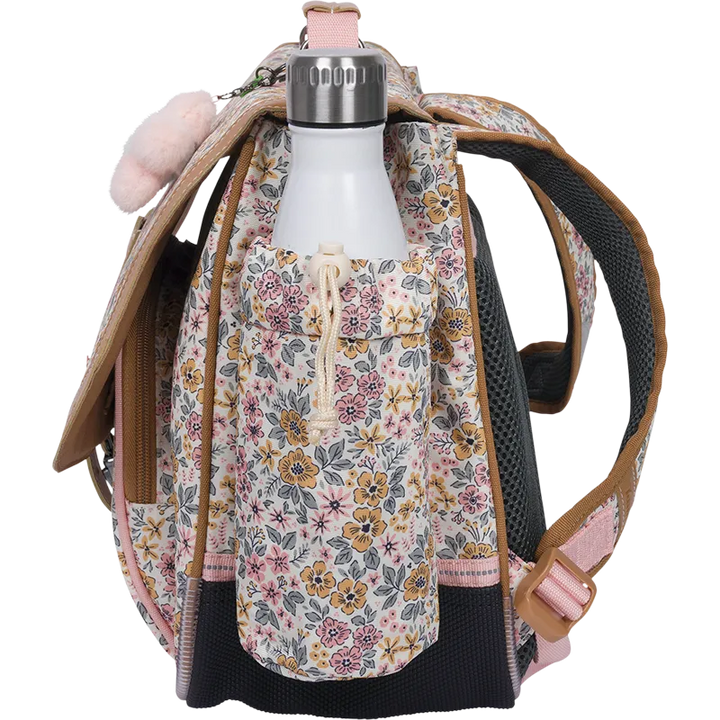 Cartable Héloïse multicolore 38cm poche gourde