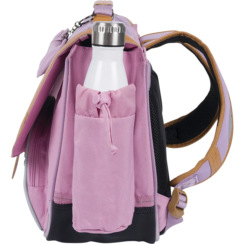 Cartable Mila bicolore 38cm poche gourde