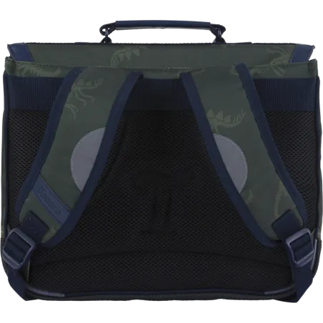 Cartable Timothée kaki 38 cm Tann&