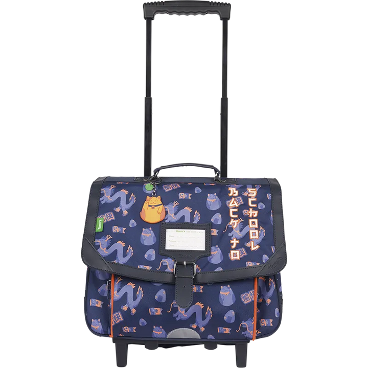 Cartable trolley Adam bleu 38cm Tann&