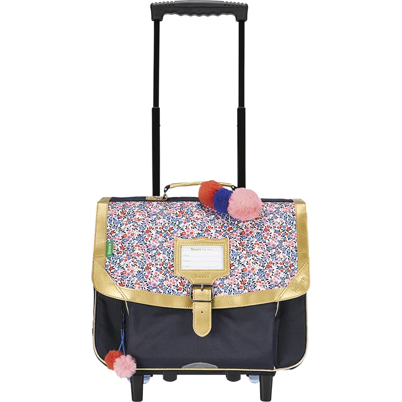 Cartable trolley Antonia bleu 38cm