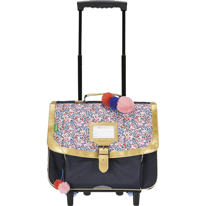 Cartable trolley Antonia bleu 38cm