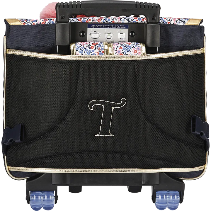 Cartable trolley Antonia bleu 38cm