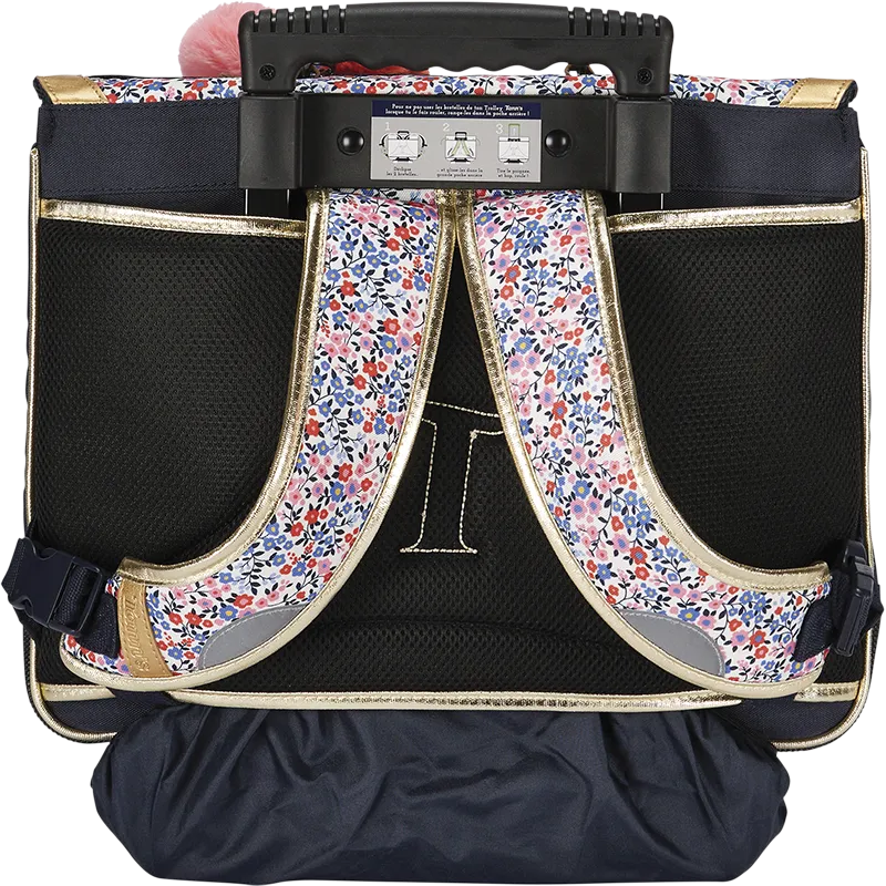 Cartable trolley Antonia bleu 38cm