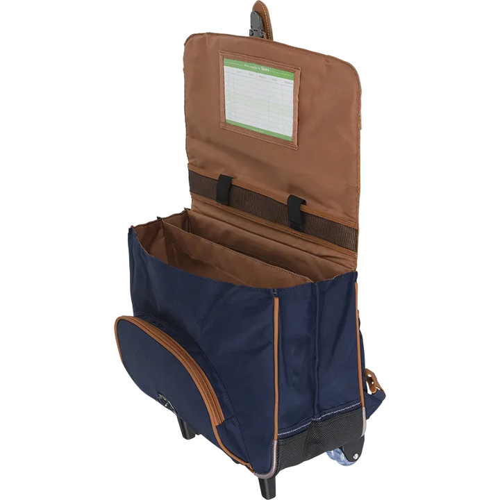 Cartable à roulettes 38 cm Camille