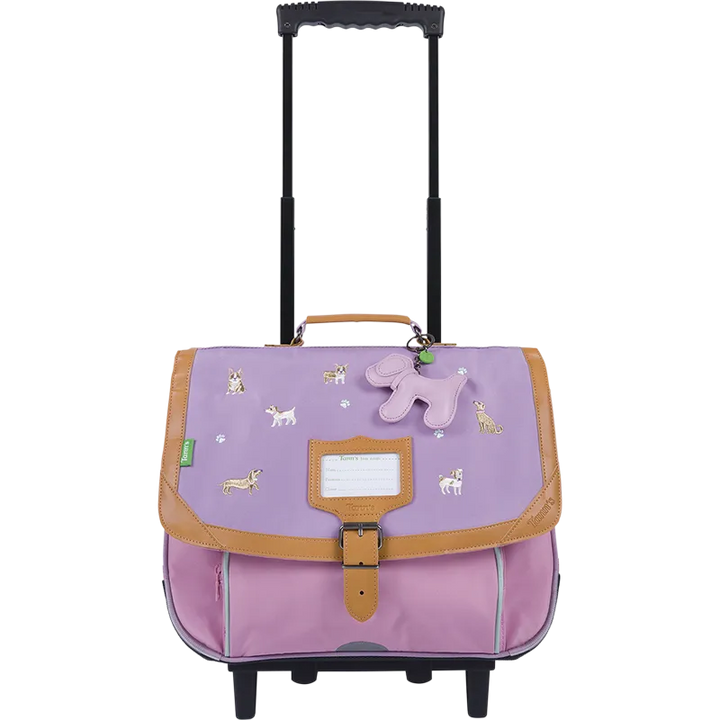 Cartable trolley Mila bicolore 38cm