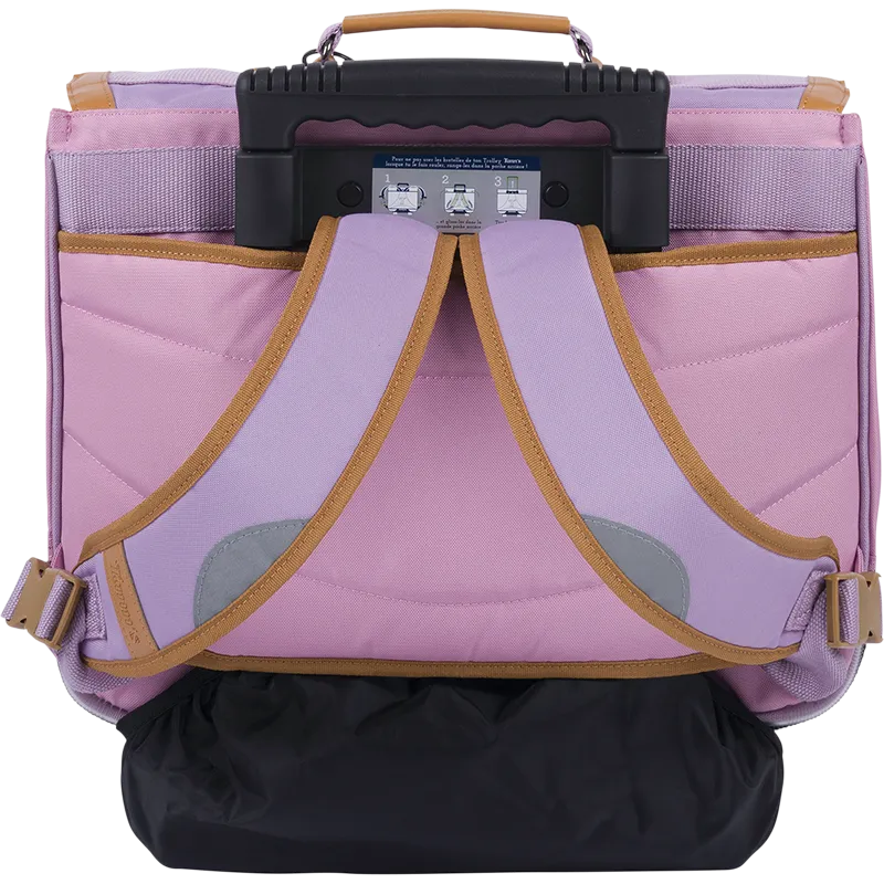 Cartable trolley Mila bicolore 38cm