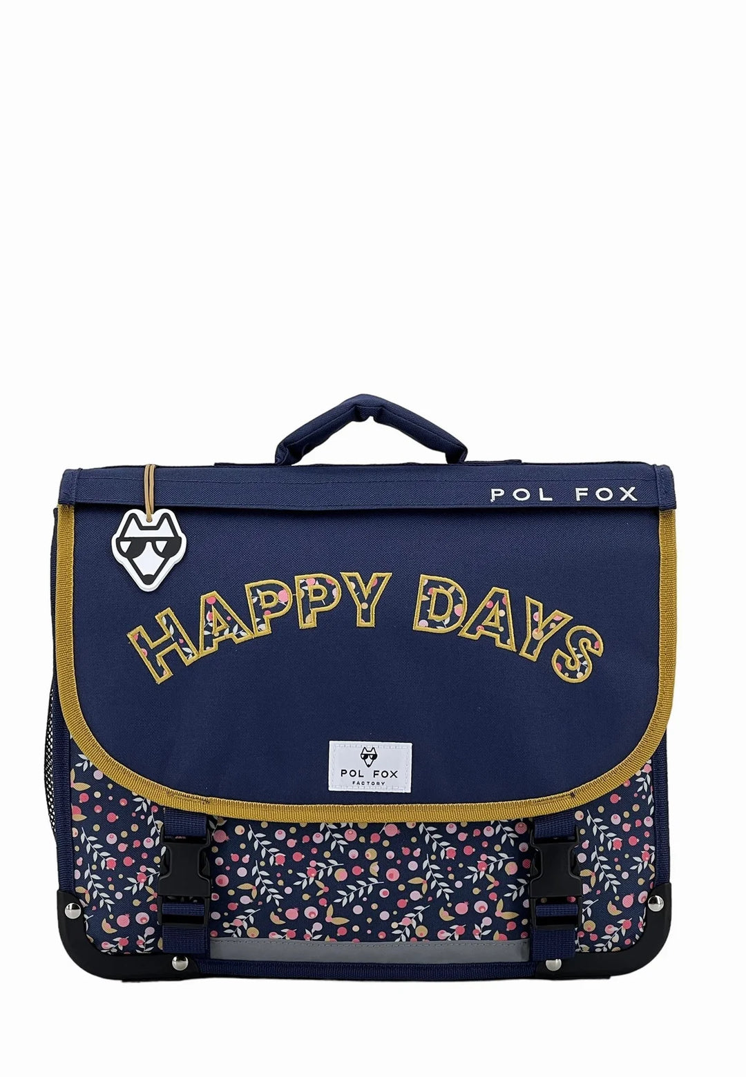 Cartable 38 cm Happy Blue Pol Fox