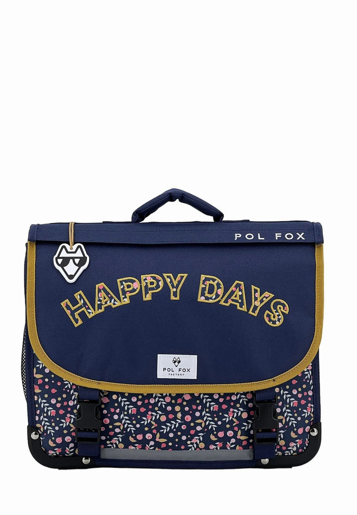 Cartable 38 cm Happy Blue Pol Fox