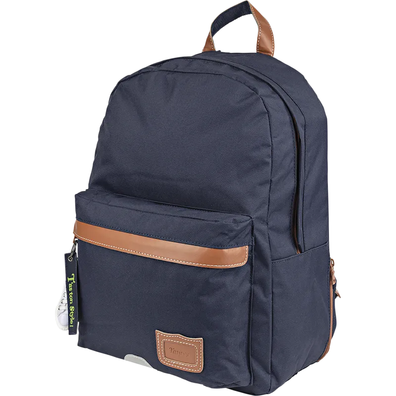 Sac à dos Camille bleu M - 1 compartiment Tann&