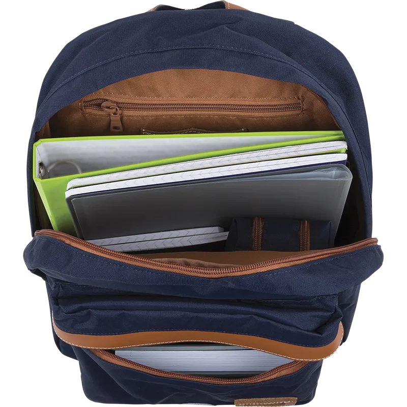 Sac à dos Camille bleu M - 1 compartiment Tann&