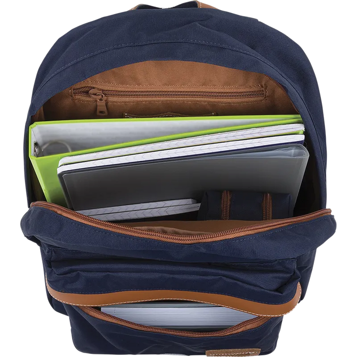 Sac à dos Camille bleu M - 1 compartiment Tann&