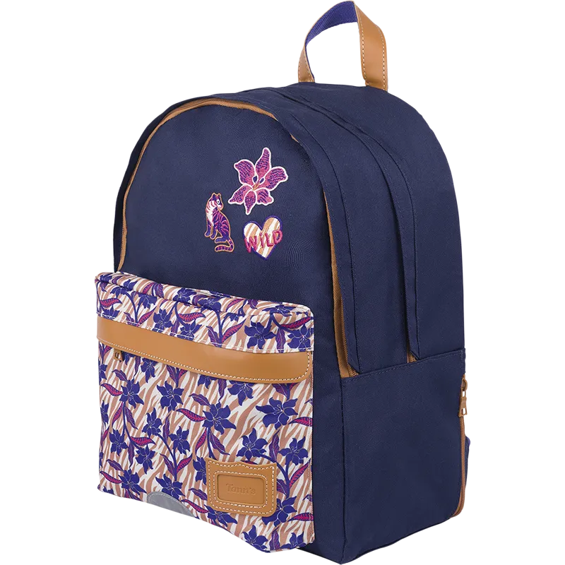 Sac à dos Maïna violet L - 2 compartiments