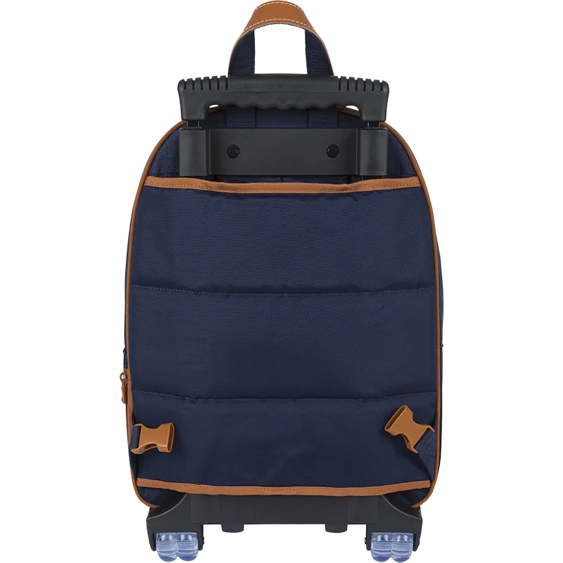 Sac trolley Camille bleu L - 2 compartiments Tann&
