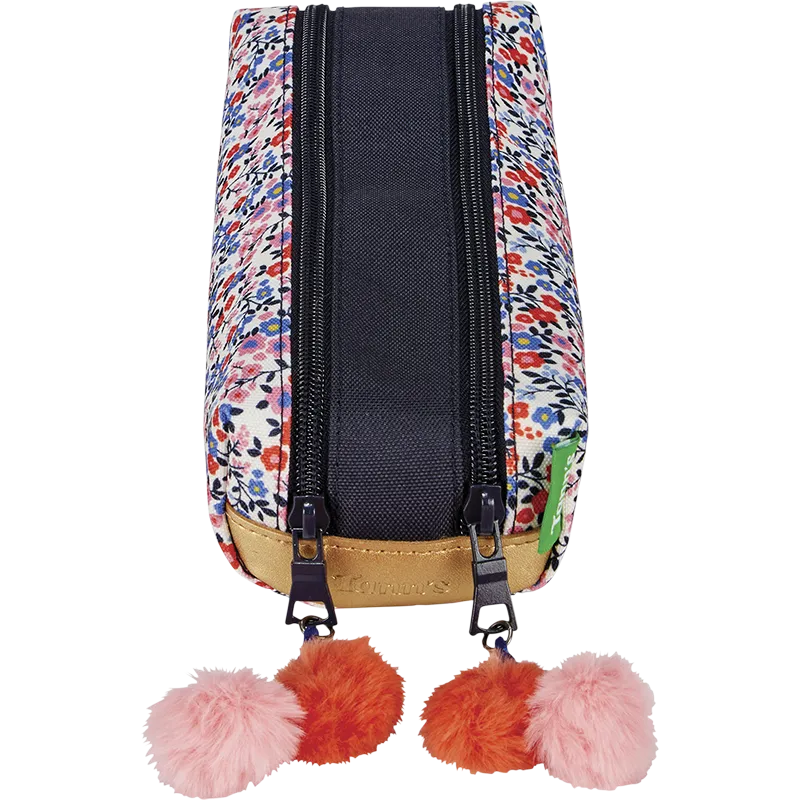 Trousse Antonia bleue Double